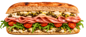 Focaccia Mortadella